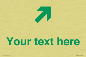 Custom Safe Condition inverse: Green Up right arrow